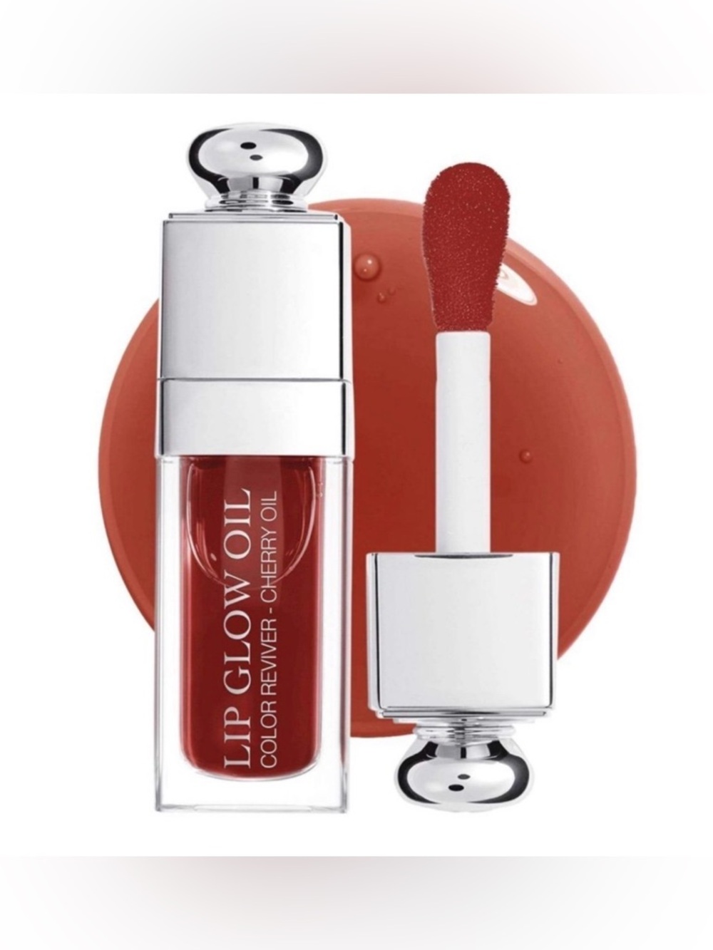 NEW Dior Addict Lip Glow Oil 062 Cherry Color Reviver Lip Oil Brand! Dior